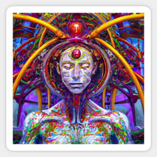 Hyperdimensional Android (2) Sticker